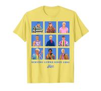 Official Barbie Ken 'Serving Lewks Since 1961' Design T-Shirt, Men, Lemon Yellow, XX-Large