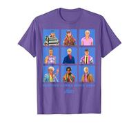 Official Barbie Ken 'Serving Lewks Since 1961' Design T-Shirt, Men, Purple Heather, 3X-Large