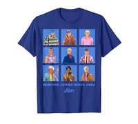 Official Barbie Ken 'Serving Lewks Since 1961' Design T-Shirt, Men, Royal Blue, X-Large