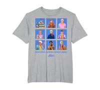 Official Barbie Ken 'Serving Lewks Since 1961' Design T-Shirt, Men's Big and Tall, Heather Grey, 4X Tall