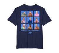 Official Barbie Ken 'Serving Lewks Since 1961' Design T-Shirt, Men's Big and Tall, Navy Blue, 2X Tall