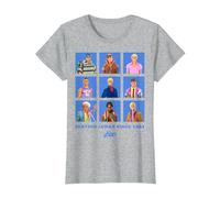 Official Barbie Ken 'Serving Lewks Since 1961' Design T-Shirt, Women, Heather Grey, X-Small