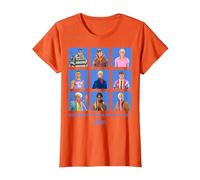 Official Barbie Ken 'Serving Lewks Since 1961' Design T-Shirt, Women, Orange, XX-Large