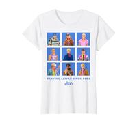 Official Barbie Ken 'Serving Lewks Since 1961' Design T-Shirt, Women, White, 3X-Large