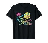 Official Beach Boys Surfin Safari T-Shirt, Men, Black, Small