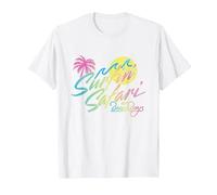 Official Beach Boys Surfin Safari T-Shirt, Men, White, XX-Large
