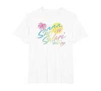 Official Beach Boys Surfin Safari T-Shirt, Men's Big and Tall, White, 2X Tall