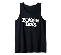 Official Beastie Boys Logo Tank Top, Men, Black, XX-Large
