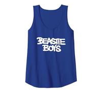 Official Beastie Boys Logo Tank Top, Women, Royal Blue, XX-Large