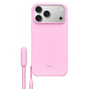 Beats iPhone 17 Pro Max Kickstand Case with MagSafe & Camera Control, Built in Stand & Lanyard, Matte Finish with Microfibre Lining - Pebble Pink