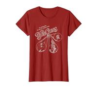 Official Bee Gees to Whom It May Concern T-Shirt, Women, Cranberry Red, X-Large
