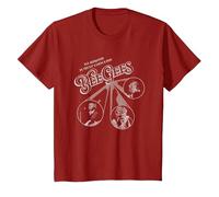 Official Bee Gees to Whom It May Concern T-Shirt, Youth, Cranberry Red, 4T