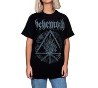 Official Behemoth Furor Divinus T-Shirt Satanica Thelema.6 Demigod Evangelion Black