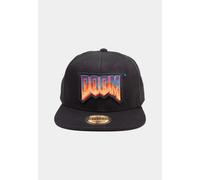 OFFICIAL BETHESDA DOOM PRINTED LOGO ADJUSTABLE SNAPBACK BASEBALL CAP HAT