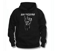 Official Biffy Clyro Mon The Biff Hoodie, Black, L