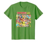 Official Big Brother and The Holding Company 1968 Comic Art T-Shirt, Youth, Grass Green, 2T