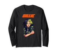 Official Billie Eilish Anime Music for Fans Merch Long Sleeve T-Shirt