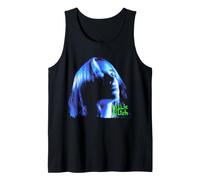 Official Billie Eilish Blue Portrait Outline Tank Top