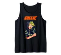 Official Billie Eilish Cartoon Billie Design Tank Top