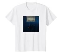 Official Billie Eilish HIT ME Hard and Soft Cover T-Shirt, Youth, White, X-Small