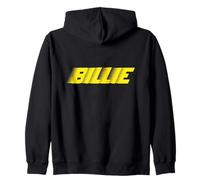 Official Billie Eilish Logo Merch Music for Fans Zip Hoodie