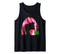 Official Billie Eilish Pink Iconic Portrait Outline Tank Top