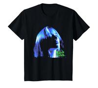 Official Billie Eilish Portrait T-Shirt, Youth, Black, Medium