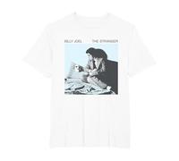 Official Billy Joel The Stranger T-Shirt, Men's Big and Tall, White, 2X Tall