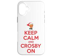 Official Bing Crosby Keep Calm and Crosby On Music Case for iPhone 16 Plus
