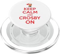 Official Bing Crosby Keep Calm and Crosby On Music PopSockets PopGrip for MagSafe