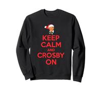 Official Bing Crosby Keep Calm and Crosby On Music Sweatshirt
