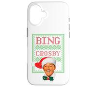 Official Bing Crosby Nostalgic Christmas Music Case for iPhone 16