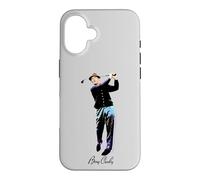 Official Bing Crosby Pro Golf Swing Black Case for iPhone 16