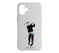 Official Bing Crosby Pro Golf Swing Black Case for iPhone 16 Plus