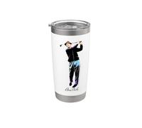 Official Bing Crosby Pro Golf Swing Black Stainless Steel Insulated Tumbler