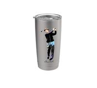 Official Bing Crosby Pro Golf Swing Black Stainless Steel Insulated Tumbler