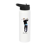 Official Bing Crosby Pro Golf Swing Black Stainless Steel Insulated Water Bottle