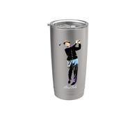 Official Bing Crosby Pro Golf Swing White Stainless Steel Insulated Tumbler