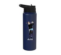 Official Bing Crosby Pro Golf Swing White Stainless Steel Insulated Water Bottle