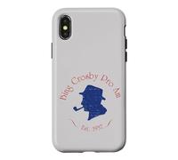 Official Bing Crosby Silhouette Pro Golf Red and Blue Case for iPhone X/XS