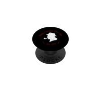 Official Bing Crosby Silhouette Pro Golf Red and White PopSockets Adhesive PopGrip