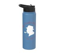 Official Bing Crosby Silhouette Pro Golf Red and White Stainless Steel Insulated Water Bottle