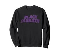 Official Black Sabbath Retro Wavy Logo Sweatshirt