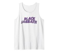 Official Black Sabbath Retro Wavy Logo Tank Top