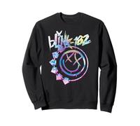 Official Blink 182 Colourful Inset Rock Music Sweatshirt