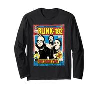 Official Blink-182 One More Time Comic Long Sleeve T-Shirt