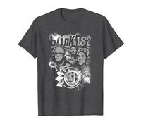 Official Blink-182 One More Time Portrait T-Shirt, Men, Dark Heather Grey, Large