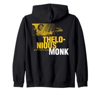 Official Blue Note Thelonious Monk Vintage Jazz Retro Zip Hoodie