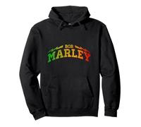 Official Bob Marley Rasta Logo Pullover Hoodie