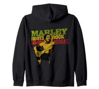 Official Bob Marley Roots Rock Rebel Reggae Music Zip Hoodie
